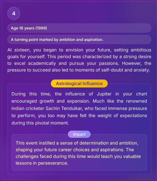 Astrological Report 1