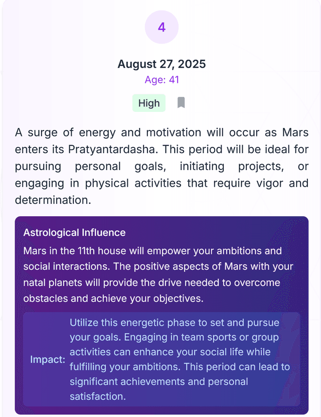 Astrological Report 5